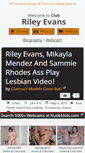 Mobile Screenshot of club-rileyevans.com